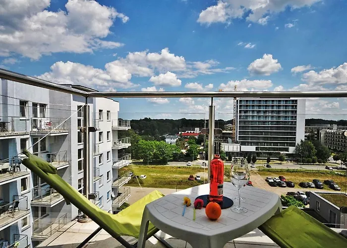 Prywatny W Diwa W Strefie Kurortowej Z Klimatyzacja I Parkingiem Wcentrum Kolobrzegu 아파트